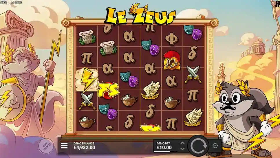 Pelaa Le Zeus oikealla rahalla
